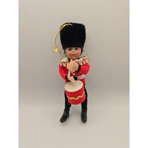 Vintage Drummer Boy  Felt Japan Christmas‎ Ornament 7" Tall